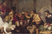 Cornelis de Vos Diogenes searches for a man oil painting